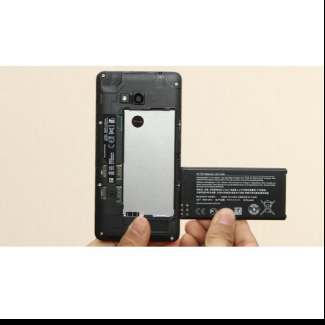 Pin Cho Nokia Lumia 640 - BV-T5C 2500mAh (Đen)