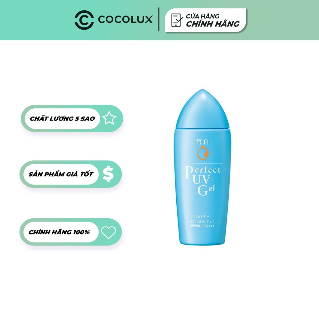 Gel sữa chống nắng Senka Perfect UV-[Coco Shop]