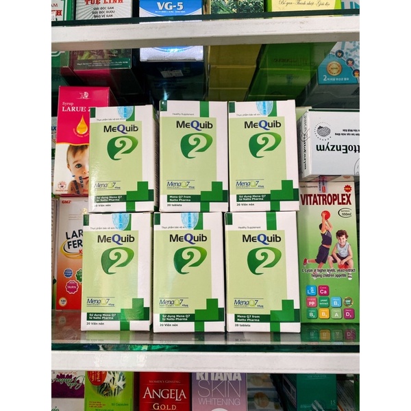 Mequib 2 – Bổ sung Vitamin D3 và Vitamin K2 cho người có nguy cơ bị thiếu calci.