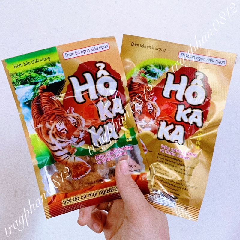 Thịt hổ Kaka vị đậu nành (gói 20g)