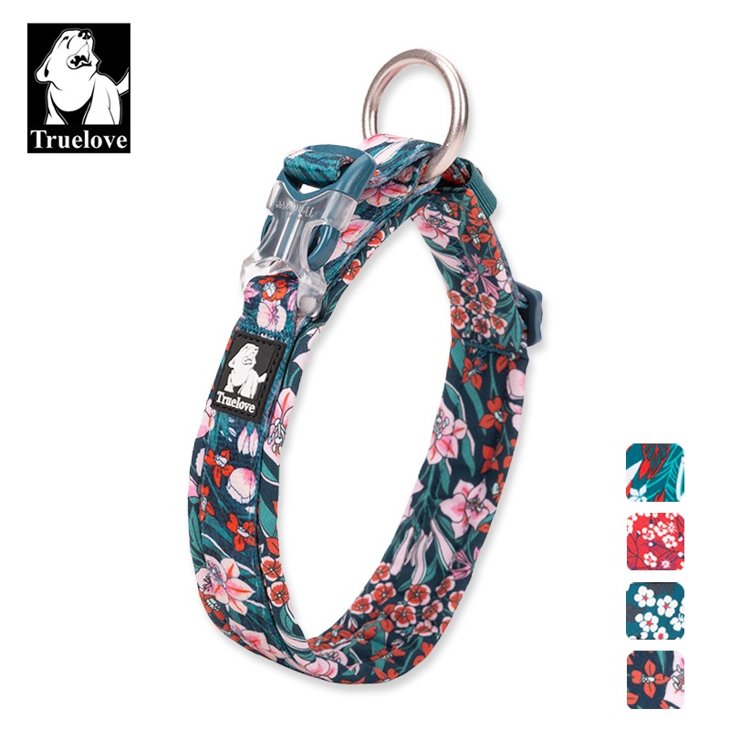 TRUELOVE Vòng Cổ Có Đệm Cotton Mềm Mại Có Thể Điều Chỉnh Cho Thú Cưng