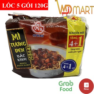 Lốc 5 gói mì tương đen bắc kinh gói 135g