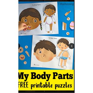 Đồ chơi Matching bộ phận cơ thể