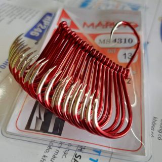 Gói 25 Lưỡi bkk Maruto MS 4310 Số 12-lưỡi câu bkk siêu cứng câu cá lớn