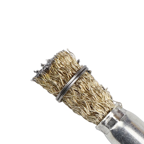 Chổi Cước Đánh Rỉ Sét Có Cán 6mm, Bánh Cước Đánh Bóng, Chổi Cước Chà Sắt, Chổi Sợi Đồng, Bút nhỏ 6 x 15