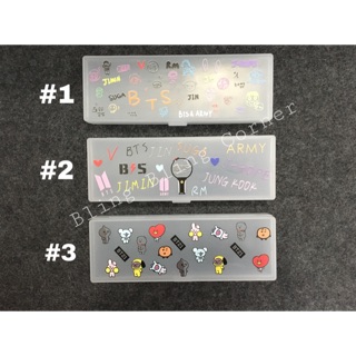 Hộp bút nhựa dày BTS/BT21