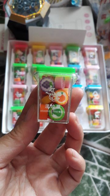 Hộp gôm trái cây