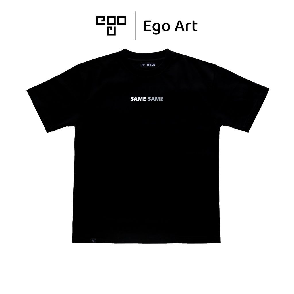 Áo thun unisex Ego Art Same Tee phông in KTS nam nữ tay lỡ form rộng oversize