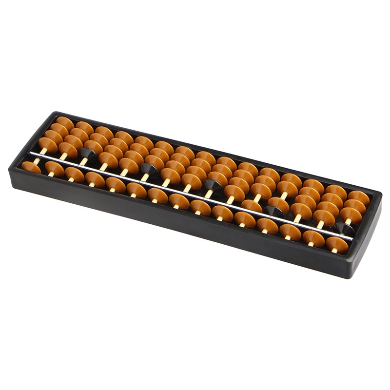 ✿ Bàn Tính 15 Chữ Số Bằng Nhựa Cho Bé Học Toán