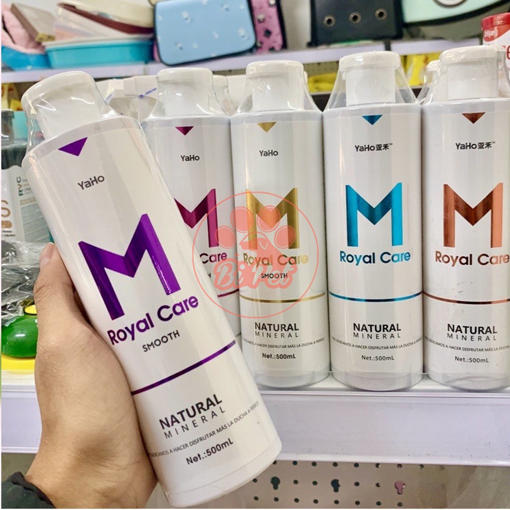 Sữa Tắm Cao Cấp Yaho M Rolay Care Cho Chó Mèo 500ml