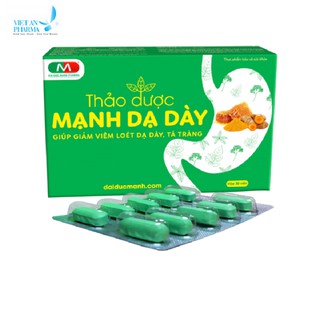 Thảo Dược Mạnh Dạ Dày Đại Đức Mạnh, Giúp Giảm Viêm Loét Dạ Dày, Tá Tràng, Mau Lành Vết Loét, Hộp 30 Viên, vietanpharma