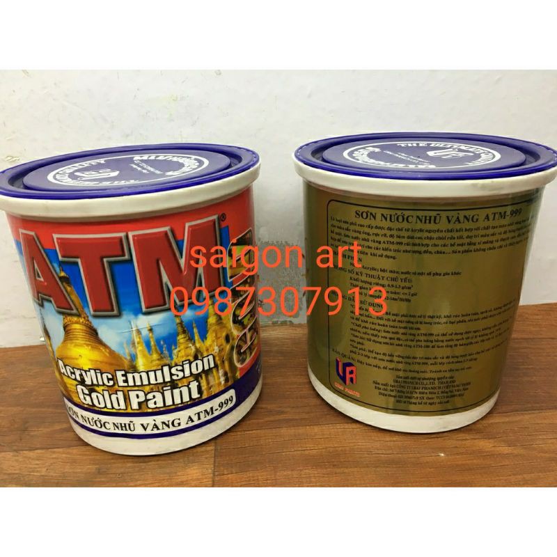 SƠN NHŨ VÀNG CÔNG TRÌNH NGOÀI TRỜI 875ml
