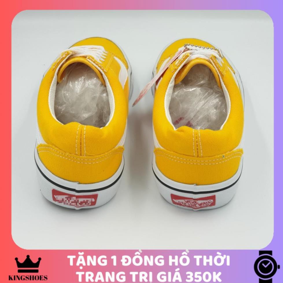 🎁 [XẢ KHO] Giày vải nam màu vàng cá tính, đơn giản nhưng cực hot. Giày sneaker nam loại xịn.