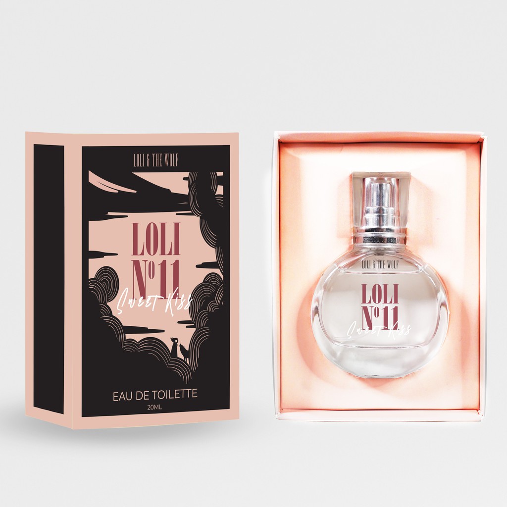Nước hoa nữ Eau De Toilette Loli No.11 Sweet Kiss chai xịt 20ml - LOLI & THE WOLF | BigBuy360 - bigbuy360.vn