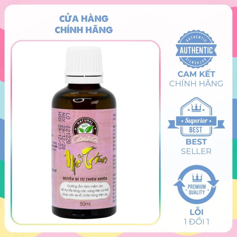 Mỡ trăn Cenota 50ml, mỡ trăn hỗ trợ triệt lông vĩnh viễn