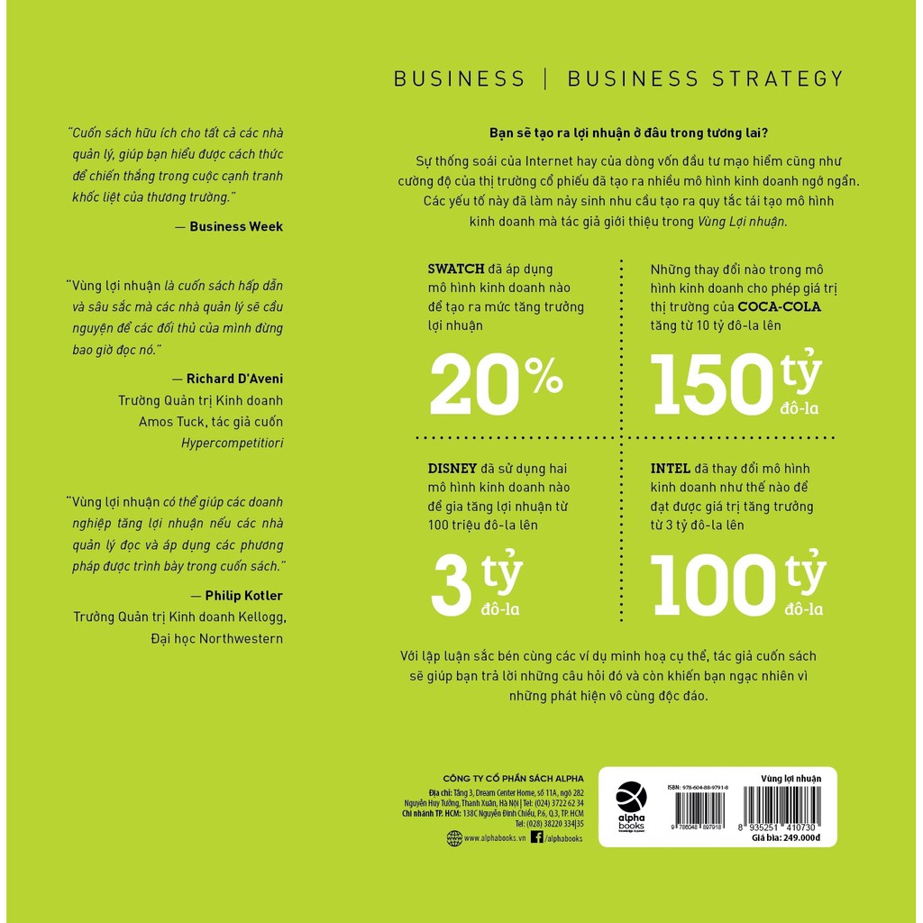 Sách - Vùng Lợi Nhuận [AlphaBooks]