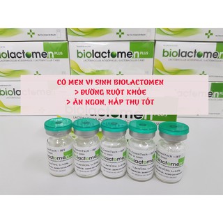 MEN VI SINH BIOLACTOMEN PLUS - HẾT RỐI LOẠN TIÊU HÓA