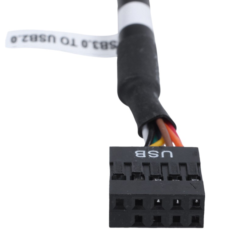 Dây cáp chuyển đổi USB 3.0 20 Pin Header Male sang USB 2.0 9 Pin Female 15cm