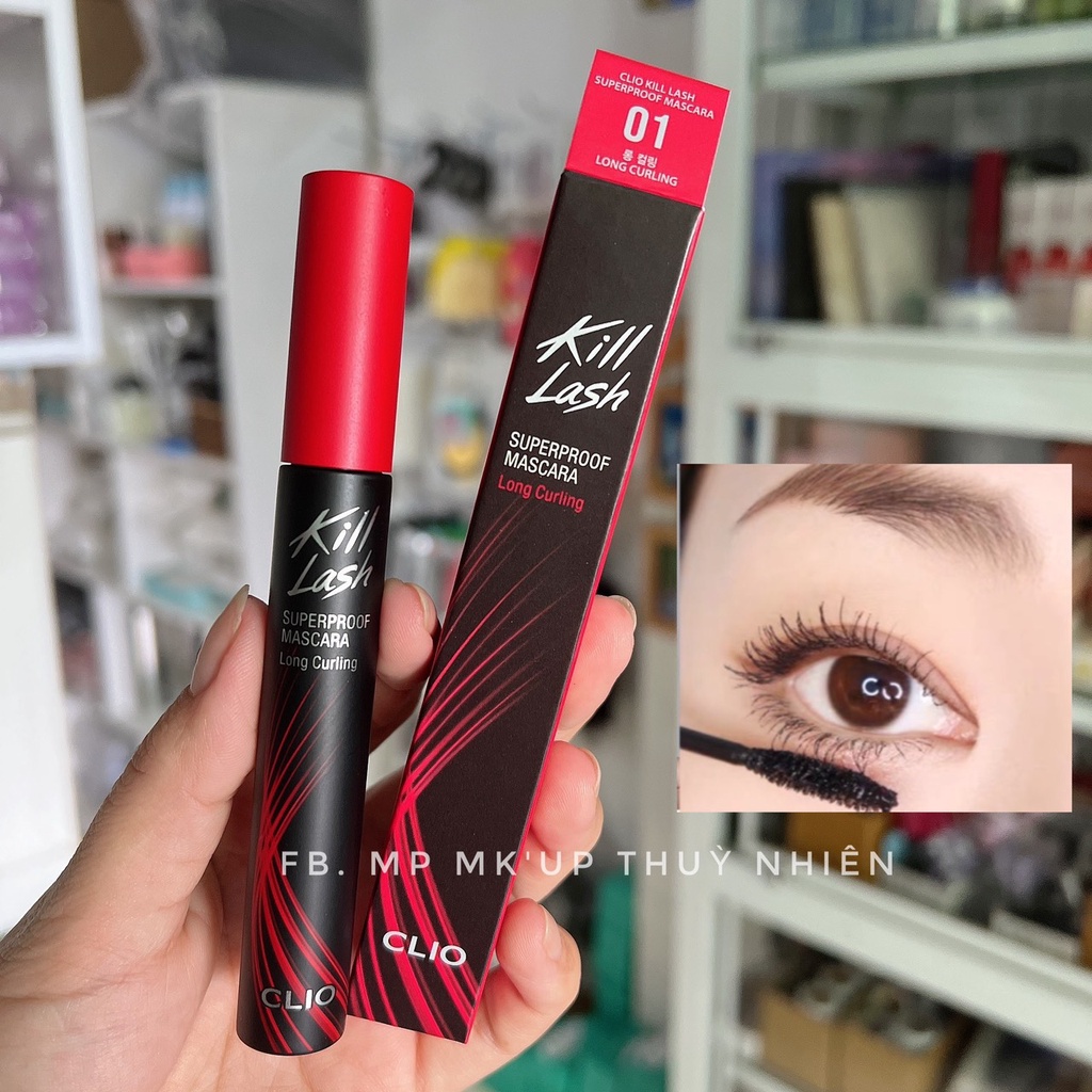 Mascara Clio Kill Lash Superproof Chuốt Mi 7g