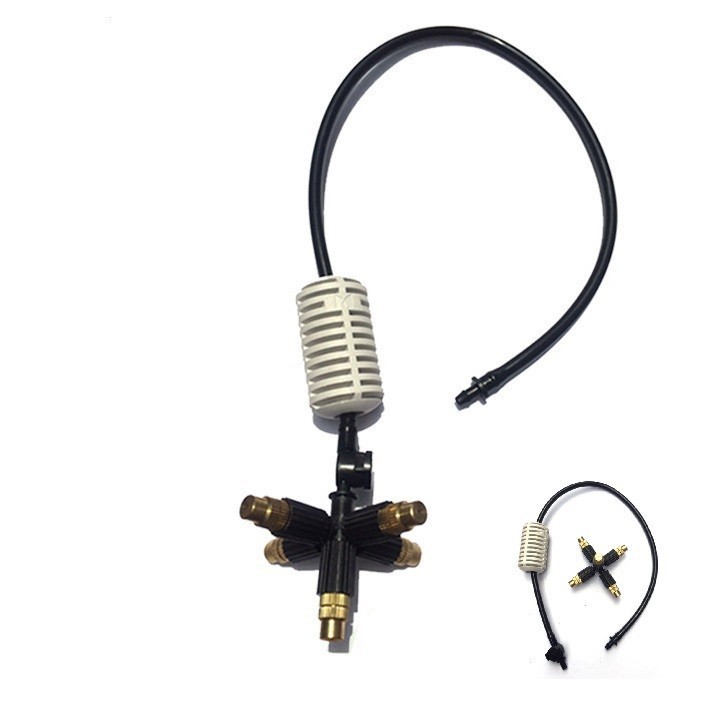 Bộ Béc Treo Phun Sương 5 Hướng Bằng Đồng Bộ Đầy Đủ Tưới Lan, Giàn Treo, Nhà Kính