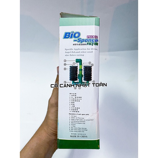 LỌC SỦI OXY VI SINH BIO CHO HỒ CÁ CẢNH PK002