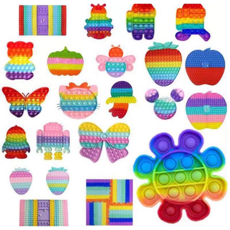 Đồ chơi Pot It giải trí giảm căng thẳng cho bé và người lớn chất liệu an toàn