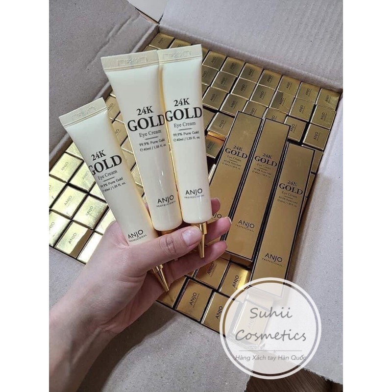 Kem Mắt  lChống Nhăn Và Thâm Quầng Mắt ANJO 24K Gold 40ml