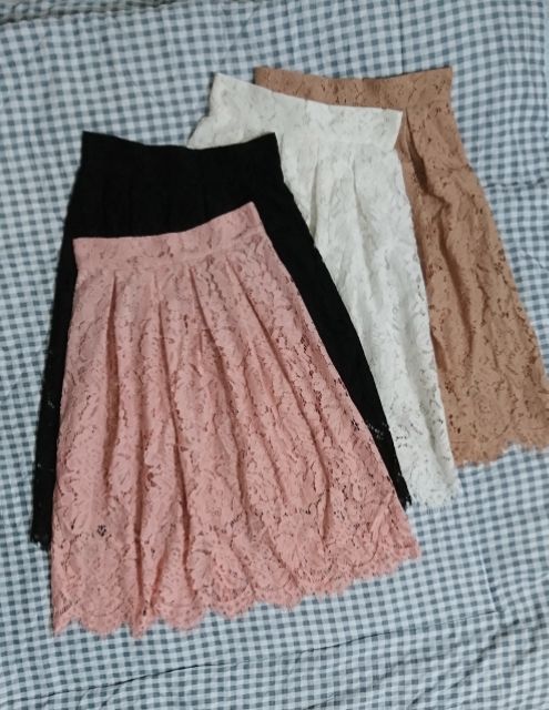 CÓ 4 MÀU Ạ 😁Chân váy ren xếp ly | BigBuy360 - bigbuy360.vn