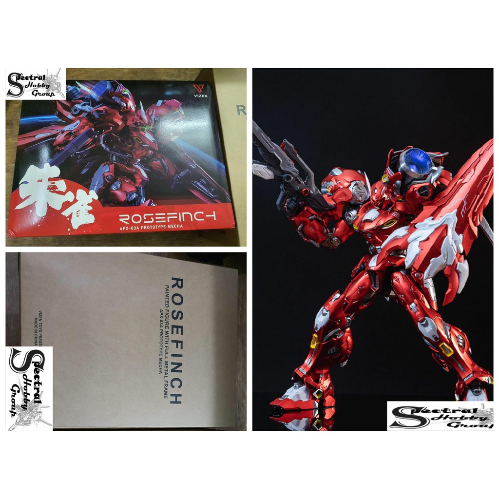 Mô hình Metal Build MB 1/72 APX-03A Rosefinch GP04 Gebera Tetra - Vizen Moshow Toys