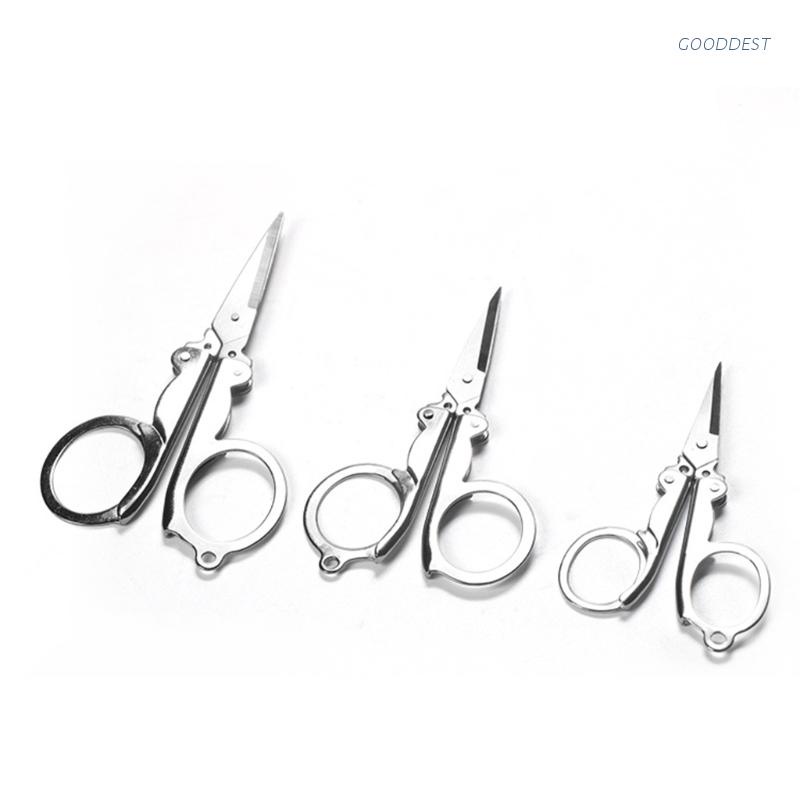 Kéo gấp bằng thép không gỉ tiện lợi cho văn phòng/ trường học