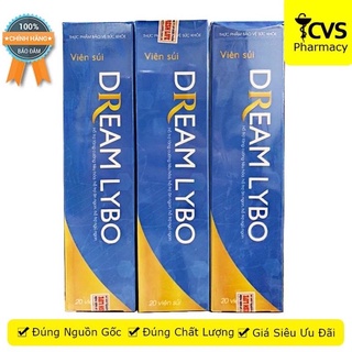 Viên sủi Dream Lyrbo hỗ trợ tăng cân aqn ngon ngủ ngon tăng cường đề kháng