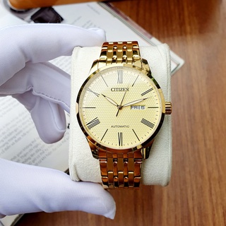 Đồng hồ nam chính hãng Citizen NH8352-53P - máy cơ tự động automatic - Kính cường lực