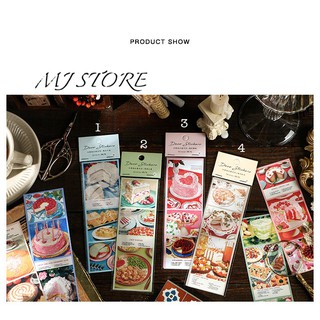 Sticker cake vintage - Washi tape - mjstore