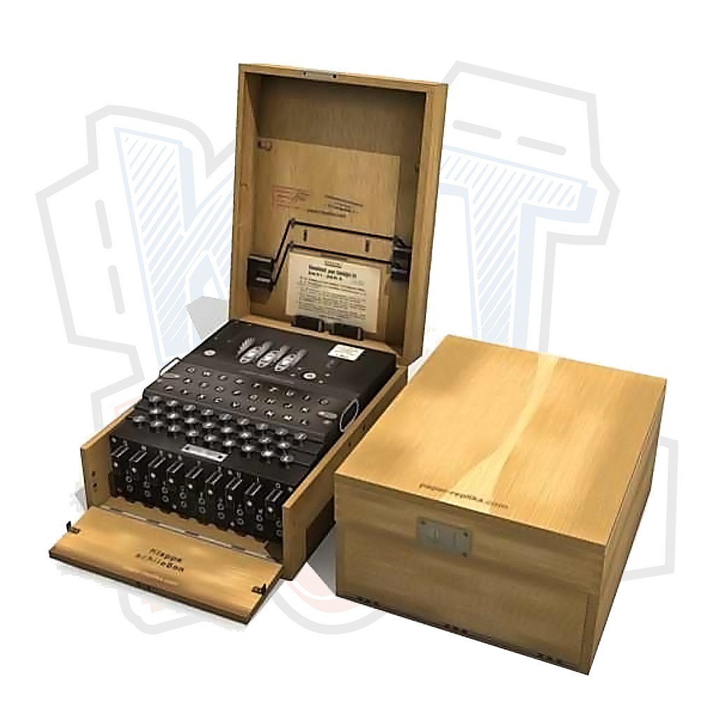 Mô hình giấy đồ chơi German M4 Naval Enigma Machine