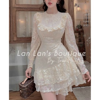 👗váy ren bèo ngực chân tầng 👗