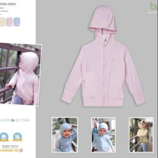 Áo chống nắng chất sợi tre làm mát, chống tia UV hãng BU