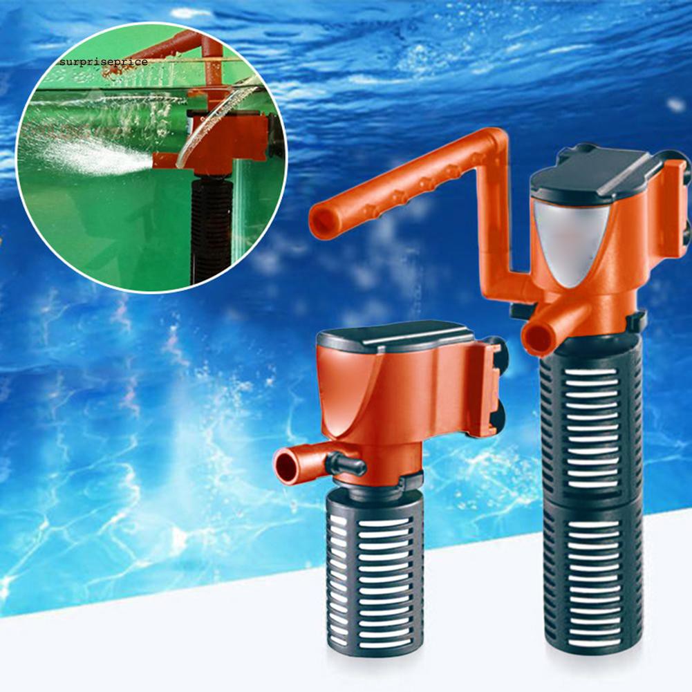 Bộ lọc nước mini 3 trong 1 tiện dụng cho bể cá