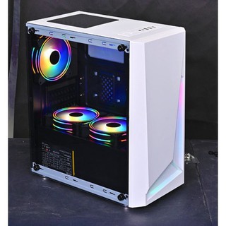 LD0 Quạt Tản Nhiệt, Fan Case Coolmoon M1.một Led RGB - ko Cần Hub 12 YC2