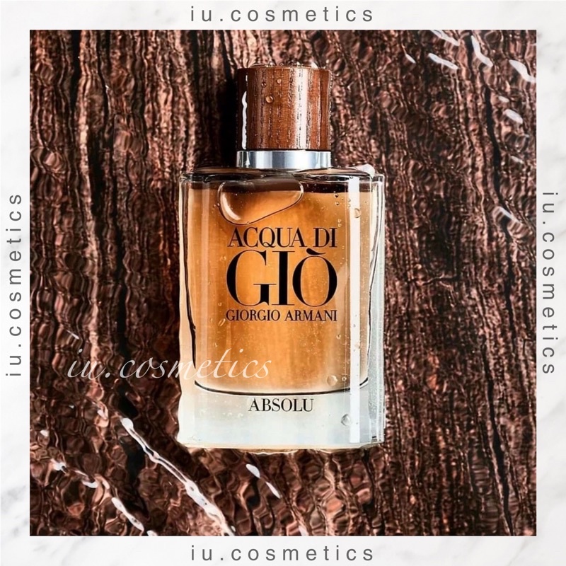 Nước hoa nam ABSOLU GIO EDP dung tích 100ml - Dầu thơm nam đẳng cấp hương thơm đàn ông, nam tính - iu.cosmetics