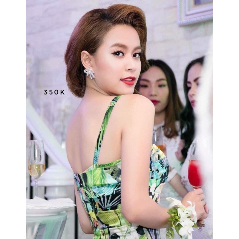 BÔNG TAI BẠC S925 ĐÁ PHA LÊ [HÀNG CAO CẤP]