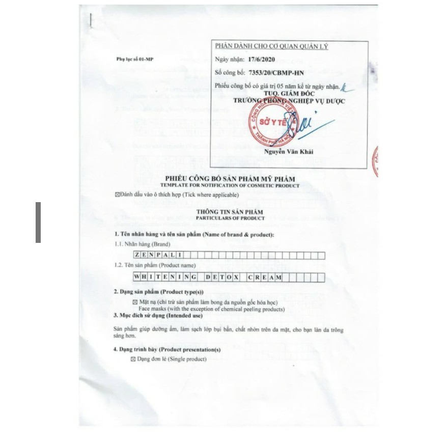 [BÁN SỈ] CHUỐI ZENPALI Ủ TRẮNG THẢI CHÌ LÀM MỜ VẾT THÂM | BigBuy360 - bigbuy360.vn