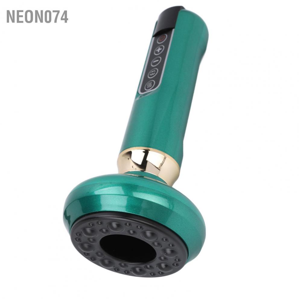 Máy Mát Xa Giác Hơi Bằng Điện 12 Tốc Độ Màn Hình LED 12 Tốc Độ Hiệu Quả - sưởi ấm ánh sáng đỏ có thể sạc lại - Neon074