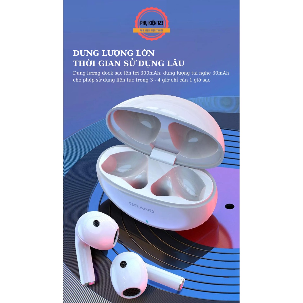 Tai nghe Bluetooth không dây TWS S2 âm thanh ấm màu sắc trẻ trung thích hợp chơi game nghe nhạc