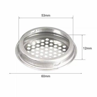 Loa thông hơi inox cho tủ bếp phi 53mm