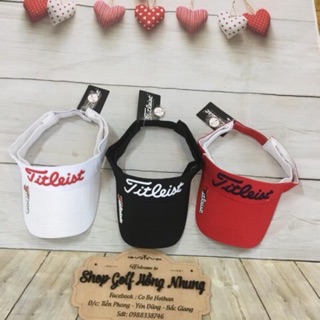 Mũ titleist nửa đâu