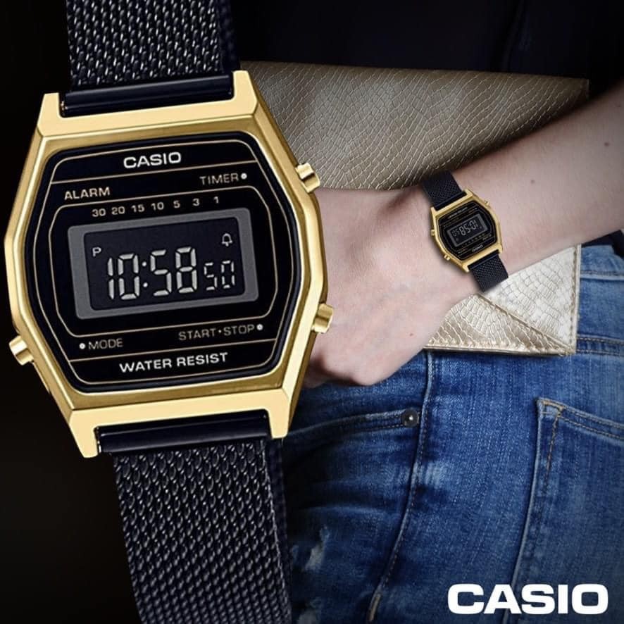 Đồng Hồ Casio Nữ Trẻ trung LA690WEMB-1BDF Chính Hãng