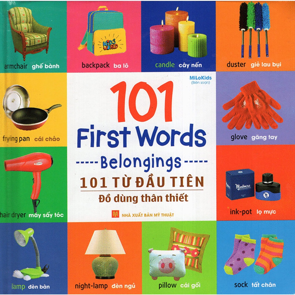 Sách - 101 First Words - Belongings (101 Từ Đầu Tiên - Đồ Dùng Thân Thiết)