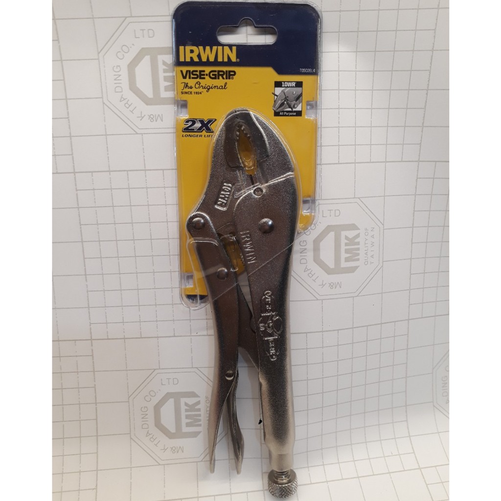 Kiềm bấm mỏ cong 10" IRWIN VISE-GRIP