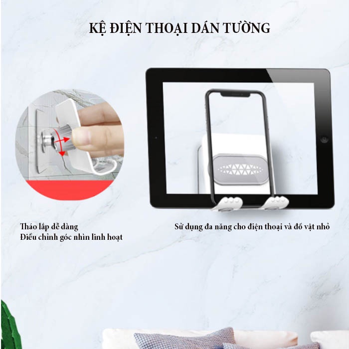 KỆ ĐIỆN THOẠI DÁN TƯỜNG ĐA NĂNG