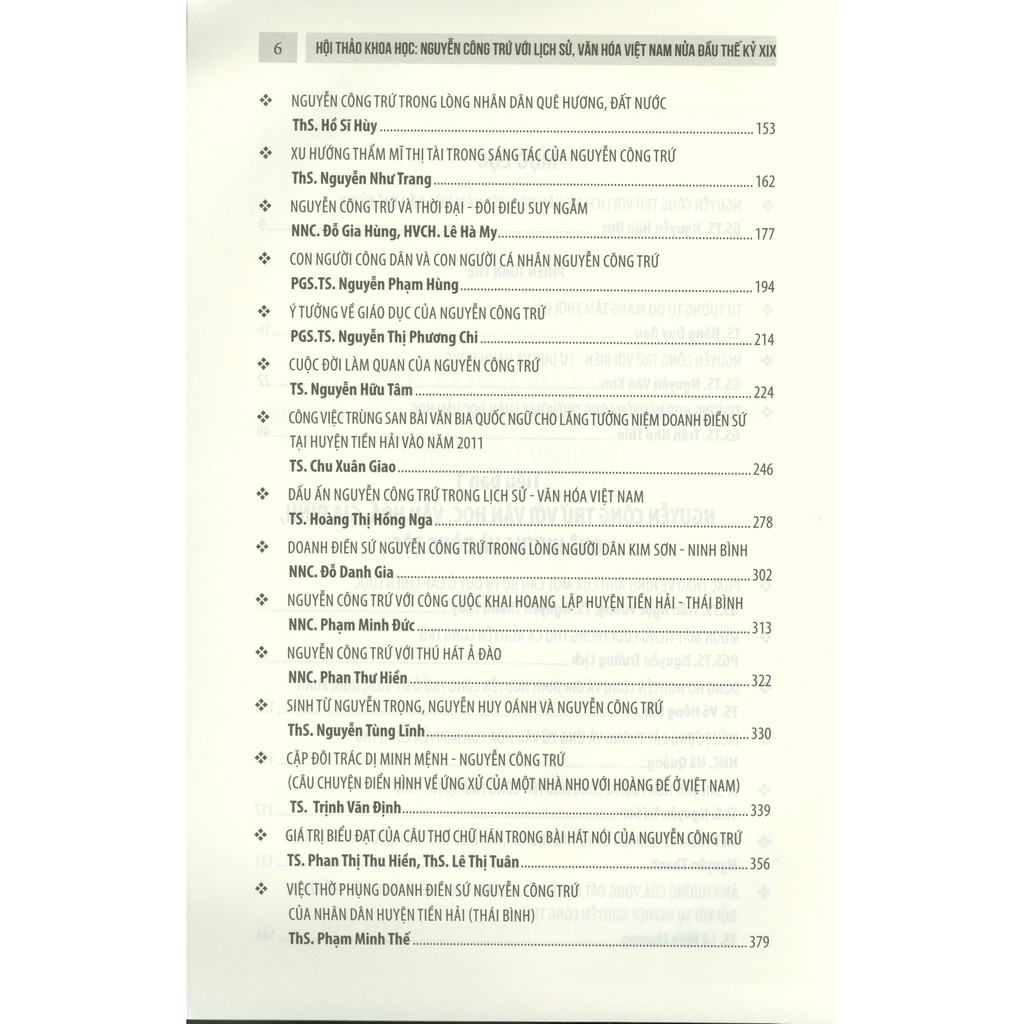Sách - Hội Thảo Khoa Học Nguyễn Công Trứ Với Lịch Sử, Văn Hóa Việt Nam | BigBuy360 - bigbuy360.vn